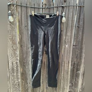 Haute Hippie x Bergdorf Goodman Women’s Black Slim Fit Side Zip Dress Pants Med